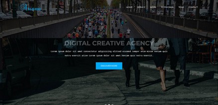 Ariana - Digital Agency One Page Joomla Template