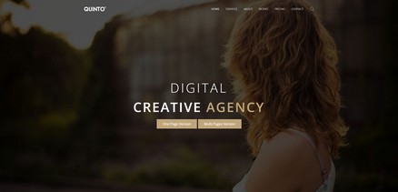 Quinto - Web Studio and Creative Agencies Joomla Template