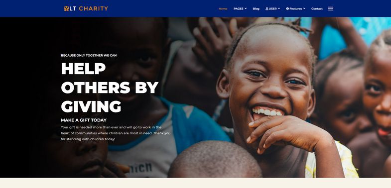 Charity - Non-profit Organization Charity Joomla 4 Template