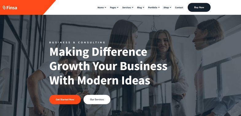 Finsa - Joomla Template for Consulting, Finance, Business, Corporate