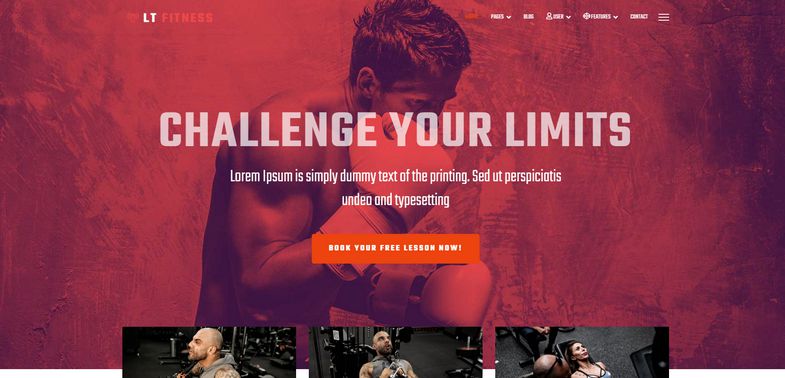 Fitness - Joomla 4 Template for Fitness Services