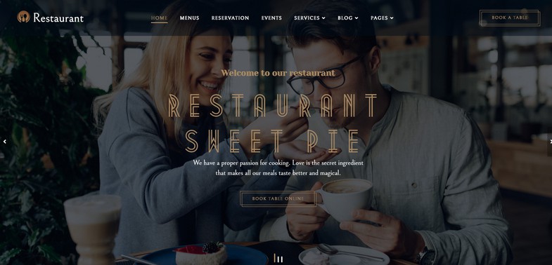 Restaurant - Joomla Template for Food & Cafe Business