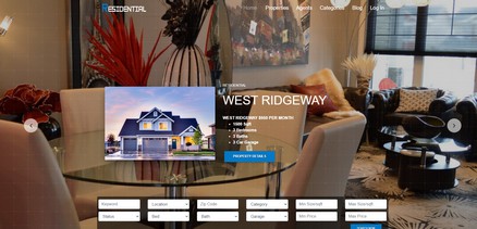 Residential - Commercial Real Estate Joomla 4 Template