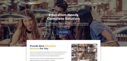 Edubuzz - Education Online Courses Joomla 4 Template