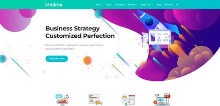 Minima - Digital and Online Marketing Joomla 3 & 4 Template