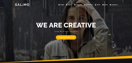 Salimo - Creative One Page Joomla Template