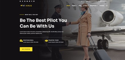 Airus - Air Transport Logistic Joomla Template Website