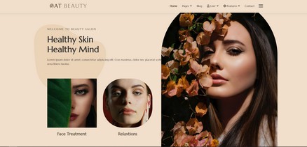 Beauty - Premium Beauty Care Services Joomla 4 Template