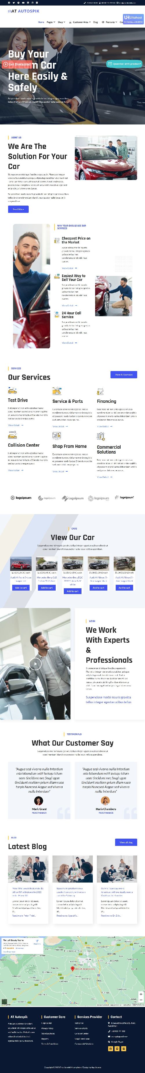 Autospik - Premium eCommerce Car Store Joomla Template