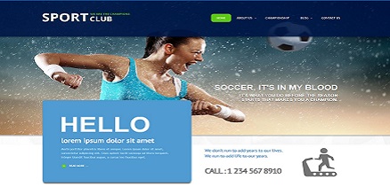 Sport Club - Responsive Sport Club Joomla 4 template