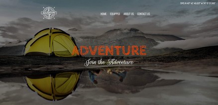 Adventure - Hiking, Outdoor Activities Joomla 4 Template