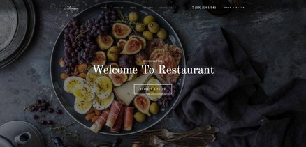 Maestro - Joomla 4 Template for creating Restaurant Website