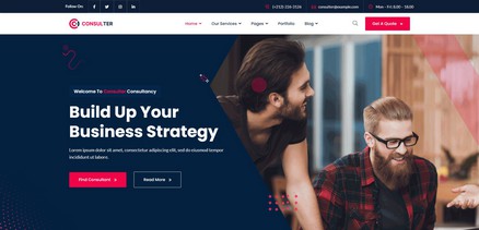 Consulter – Business and Consulting Joomla Template