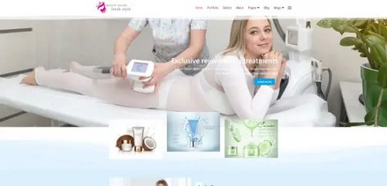 Beautysalon - Premium Wellness Body Care Joomla 4 Template