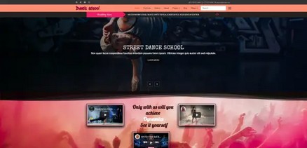 Danceschool - Schools Dance Urban Style Joomla 4 Template