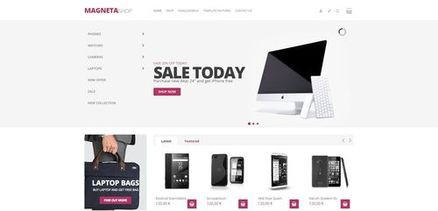  Magneta Shop - Responsive E-commerce Joomla 4 Template