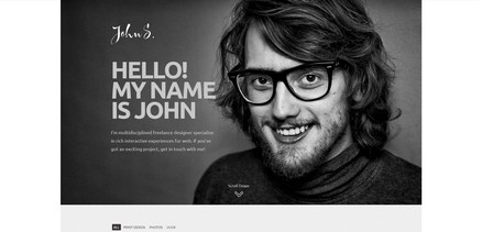 John - Creative Portfolio Websites Joomla 4 Template