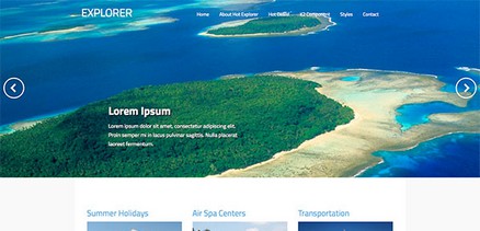 Explorer - Joomla 4 Template for Travel Agencies Websites