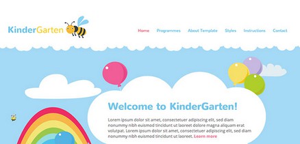 Kindergarten - Joomla 4 Template for Babysitting Agencies