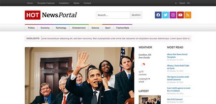 News Portal - Joomla 4 Template Built for News Portal Sites