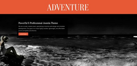 Adventure - Responsive Sports Adventures Joomla 4 Template