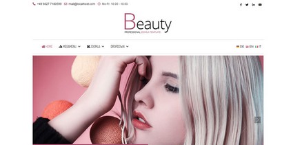 Beauty - Responsive Beauty Salon Websites Joomla Template