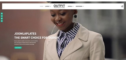 Outfit - Responsive Fashion Store Joomla Template