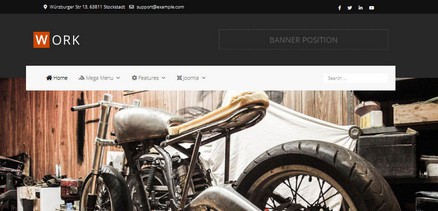 Work - Craftsman Multipurpose Websites Joomla 4 Template
