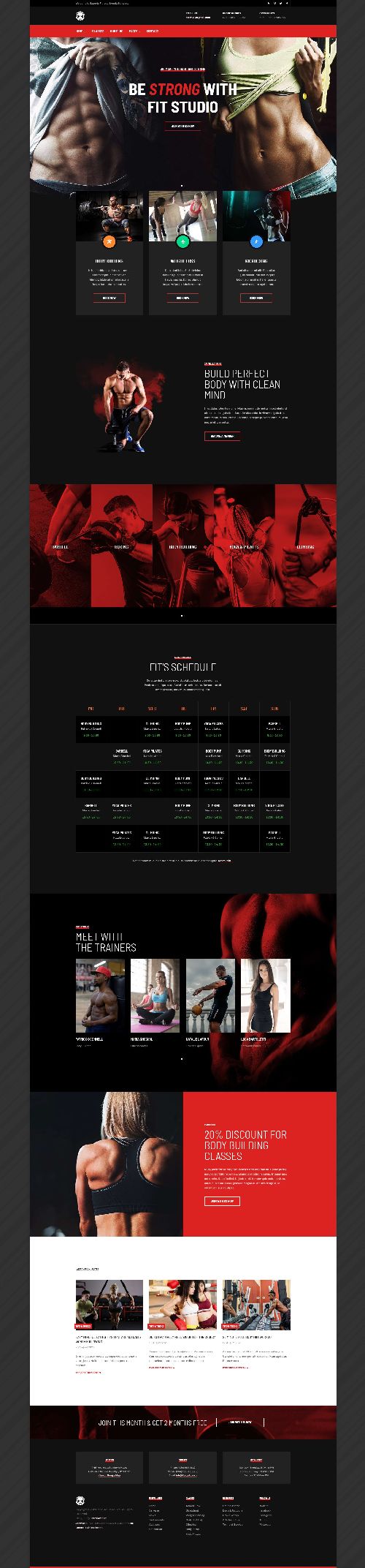 JA Fit - Creative Joomla 4 Template for Gym and Fitness