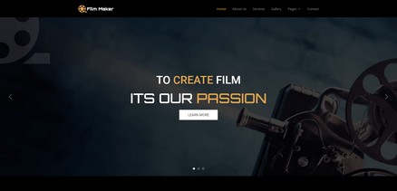 Filmmaker Joomla template