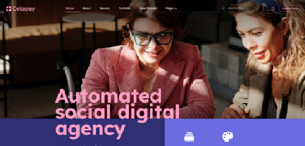Delacroy - Digital Agency & Multipurpose Joomla Template