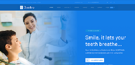 Dentro - Joomla 4 Template for Dentists and Dental Clinics