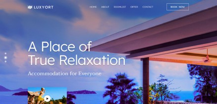 Luxyort - Resort and Holiday Destination Joomla Template