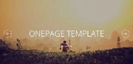 Onepage - Responsive Onepage Sites Joomla 4 Template