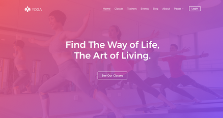Yoga - Joomla Template for Gym, Sport, Fitness Club