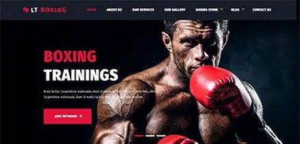 LT Boxing - Sport & Fitness Center Free Joomla 4 Template