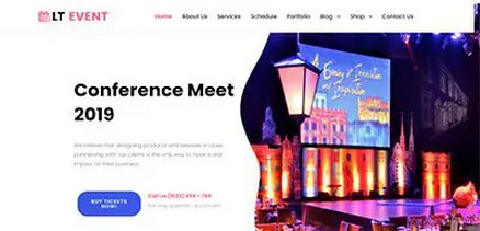 LT Event - Events and Conferences Joomla 4 Template
