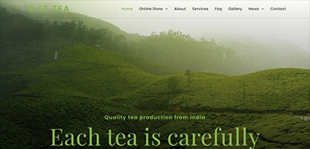 LT Tea - Joomla 4 Template for Tea and Tea Lovers Sites