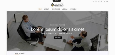 Mx-joomla185 - Business Corporate Sites Joomla Template