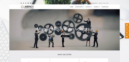 Ol Agency - Agency, Creative Business Joomla Template