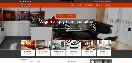 Ol Tecal - Joomla 4 Template for Interior Design Websites