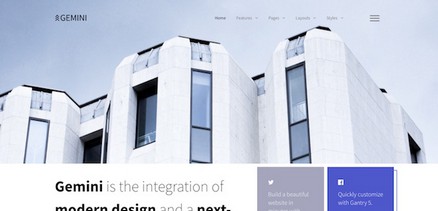 Gemini - Joomla 4 Template for Design Firms, Architects