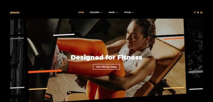 Phoenix - Joomla 4 Template for Fitness, Gym, and Sport Club