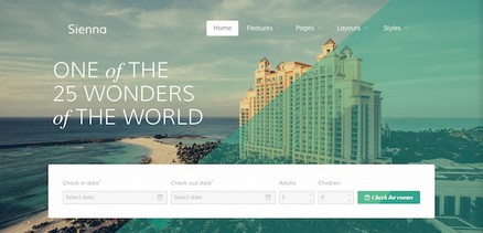 Sienna - Joomla 4 Template for Travel Agencies, Rentals