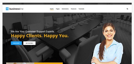 Business Line - Business and Corporate Joomla 4 Template