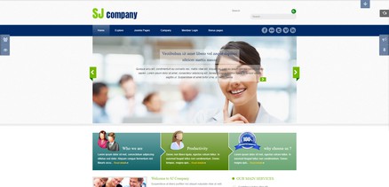 Company - Responsive Business Corporate Joomla 4 Template