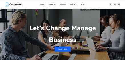 Corporate - Responsive Business And Finance Joomla 4 Template