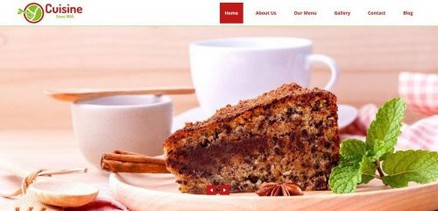 Cuisine - Cafe And Restaurant Joomla 4 Template Websites