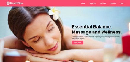 HealthSpa - Salon And Spa Free Responsive Joomla 4 Template