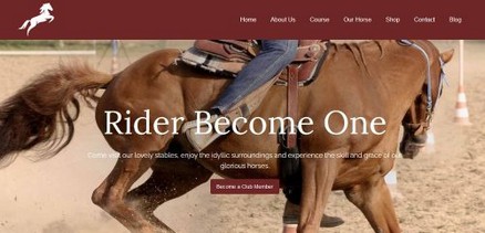 Horse Riding - Premium Horse Riding Clubs Joomla 4 Template